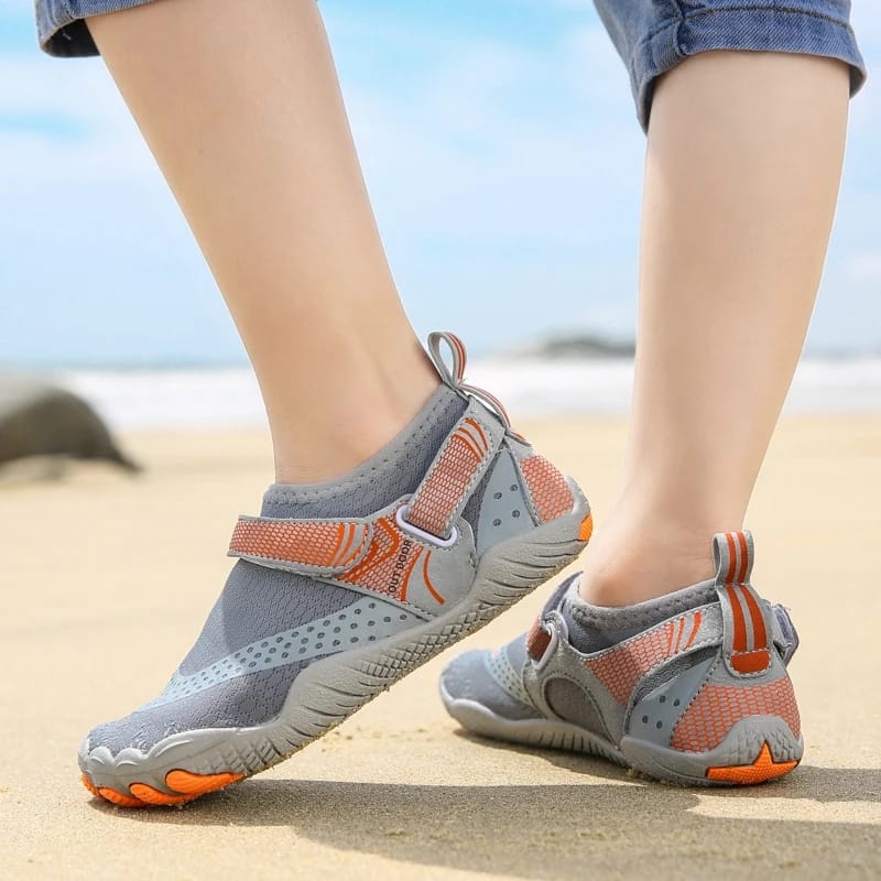 Aquahoes Niños Zapatos Acuaticos Aquamoda Niños N2APGC Gris Claro