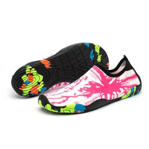 Aquashoes Zapatos Acuáticos Unisex Aquamoda M1ARB rosado con blanco
