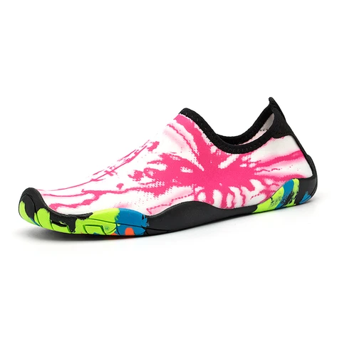 Aquashoes Zapatos Acuáticos Unisex Aquamoda M1ARB rosado con blanco