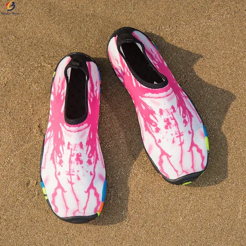 Aquashoes Zapatos Acuáticos Unisex Aquamoda M1ARB rosado con blanco