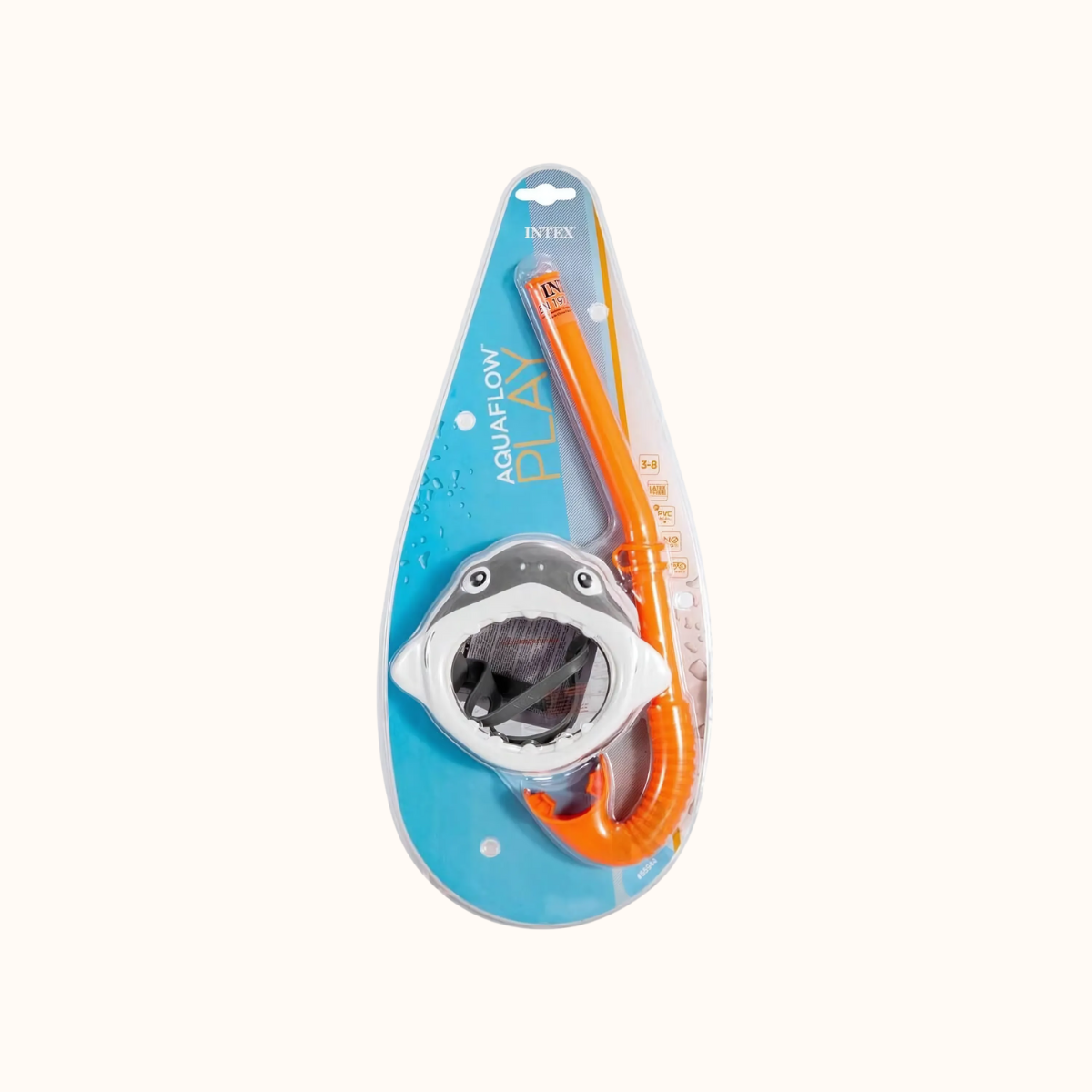 Snorkel y Gafas de Vision de Buceo de Tipo Tiburon