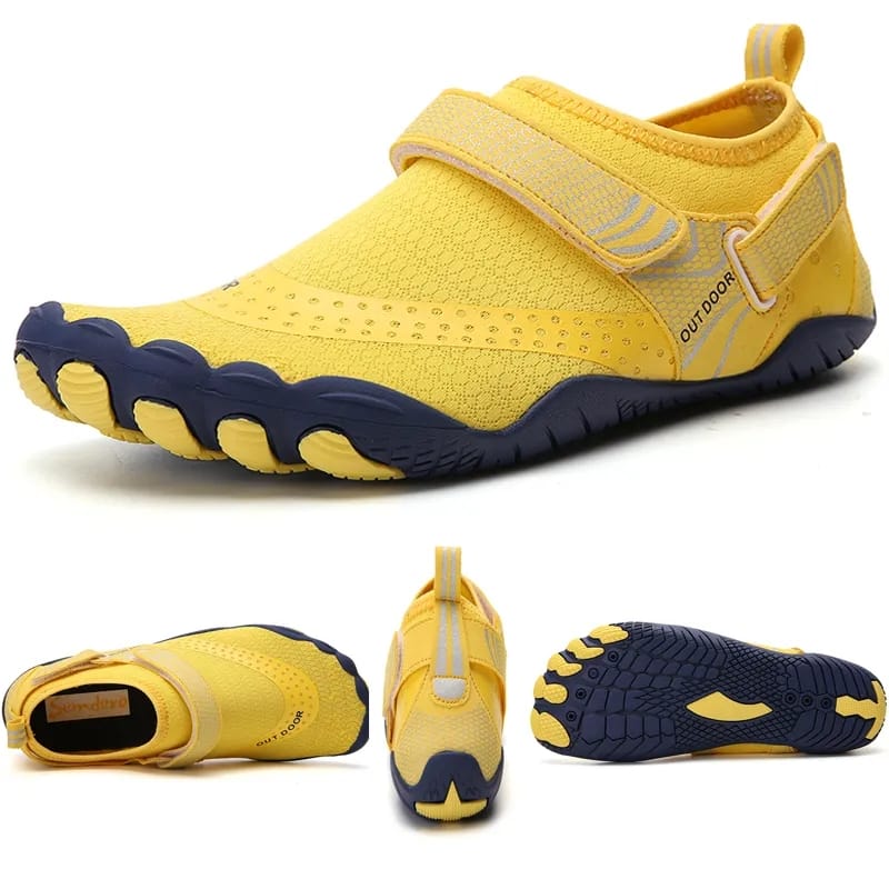 Aquashoes Niños Zapatos Aquaticos Aquamoda Niños N2APAM Amarillo