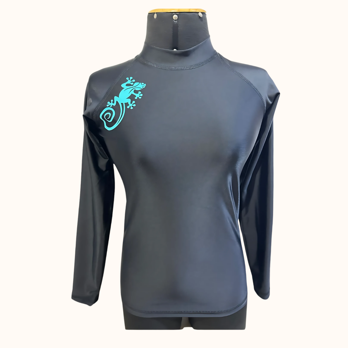 LICRA CON PROTECCION UV AQUAMODA LAMMN MUJER CON CIERRE NEGRO