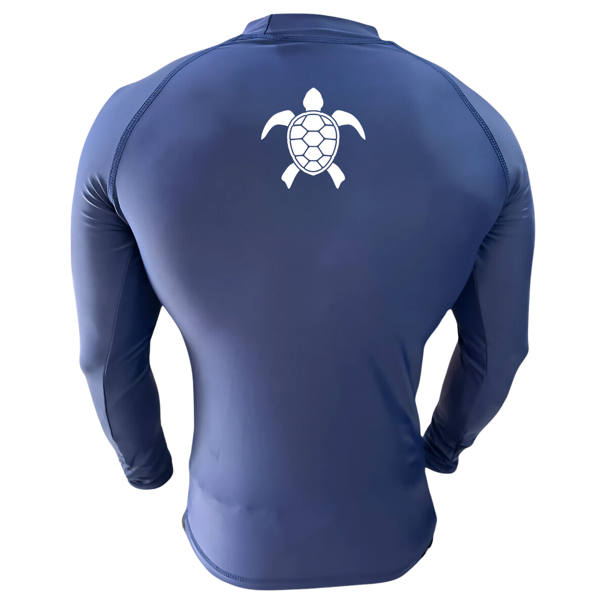 LICRA CON PROTECCIÓN AQUAMODA LAMTMPLAH TORTUGA MARINA PLUS AZUL HOMBRE LOGO BLANCO REFLECTIVO