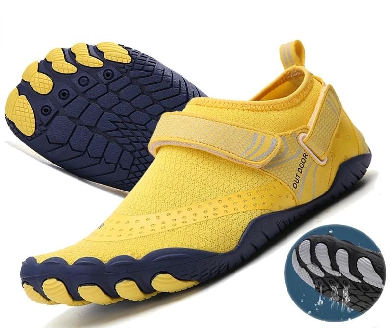 Aquashoes Niños Zapatos Aquaticos Aquamoda Niños N2APAM Amarillo
