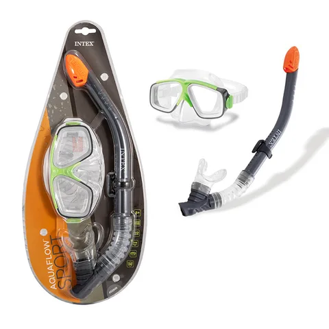 INTEX - Snorkel - Set de buceo Máscara y tubo Aquamoda SK1NV