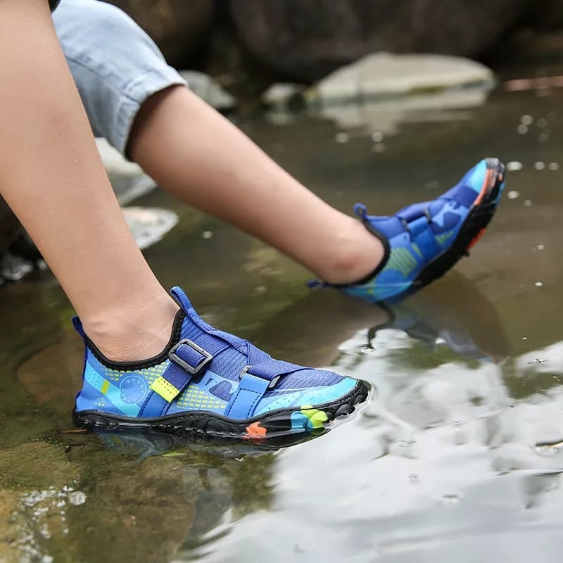 Aquahoes Niños Zapatos Acuaticos Aquamoda Niños N3AAZ Azul