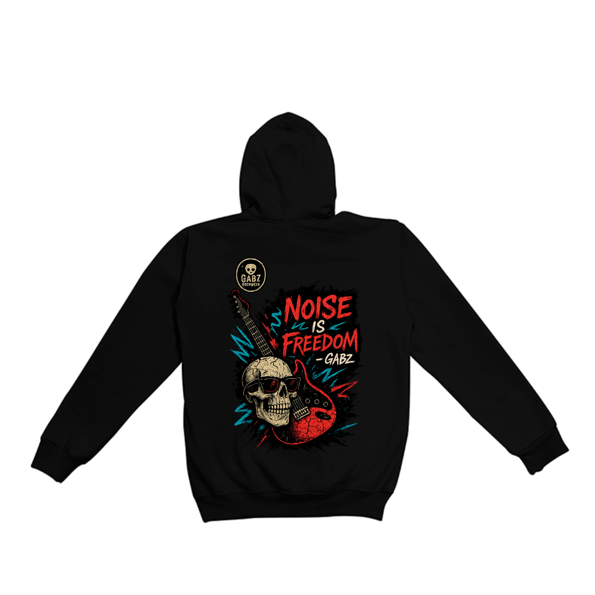 Polera manga Larga  Peruano GABZ PNMLNF color Negro