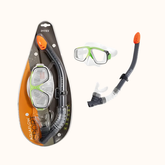 INTEX - Snorkel - Set de buceo Máscara y tubo Aquamoda SK1NV