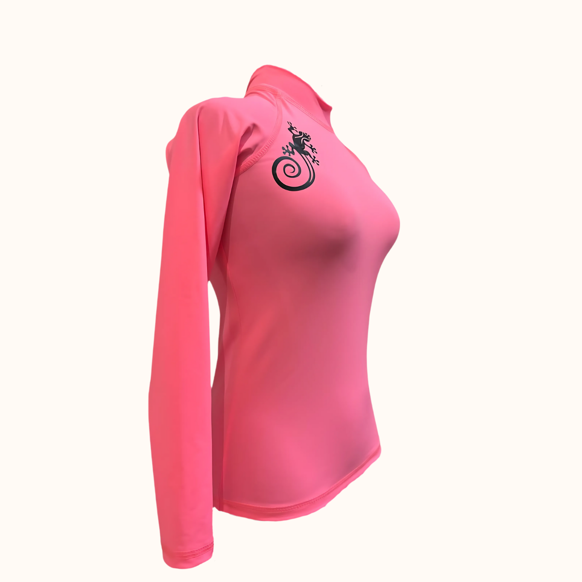 LICRA CON PROTECCION UV AQUAMODA LAMMC MUJER CON CIERRE CORAL NEON