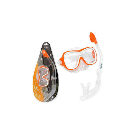 INTEX - Snorkel - Set de buceo Máscara y tubo Aquamoda SK1NN